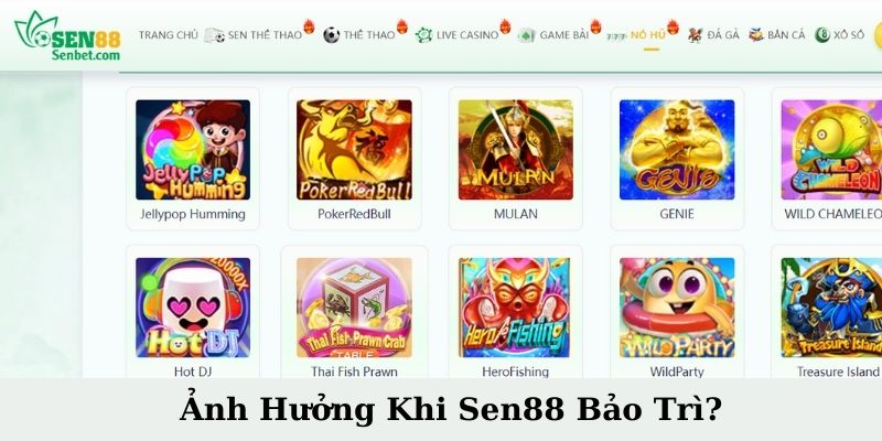 Cược thủ có bị ảnh hưởng khi nhà cái bảo trì